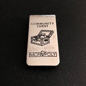 Monopoly money clip.925 SterlingSilver Hasbro Inc.